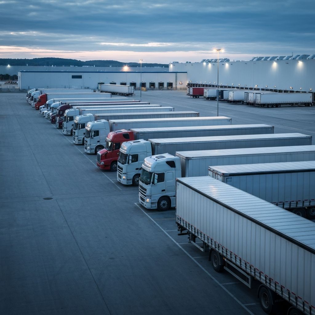Freight yard background